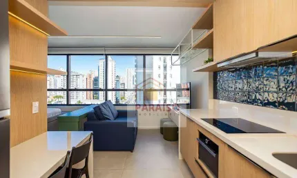 Studio com 1 dormitório para alugar, 21 m² no Centro - Curitiba/PR