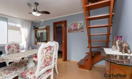 Cobertura com 2 quartos à venda na Rua Cipó, 375, Passo da Areia, Porto Alegre por R$ 372.000