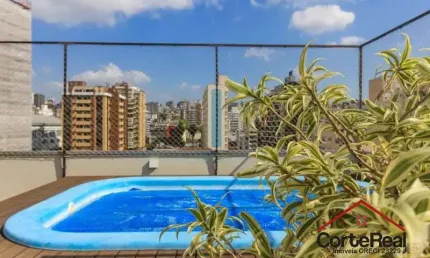 Cobertura com 3 quartos à venda na Rua Cândido Silveira, 145, Auxiliadora, Porto Alegre por R$ 1.190.000