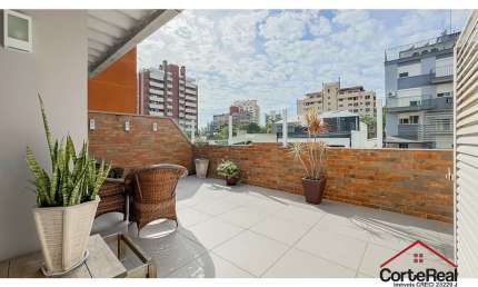 Cobertura com 3 quartos à venda na Rua Amélia Teles, 174, Petrópolis, Porto Alegre por R$ 850.000