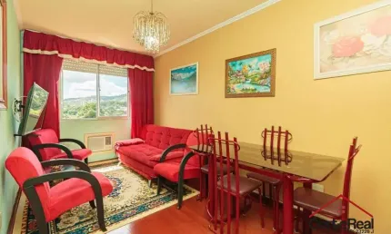 Apartamento com 1 quarto à venda na rua doutor otávio santos, 111, jardim itu sabará, porto alegre por r$ 165.000