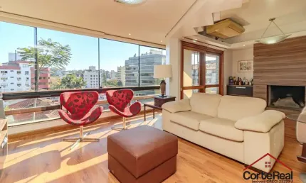 Cobertura com 3 quartos à venda na Avenida Montreal, 483, Jardim Lindóia, Porto Alegre por R$ 1.278.000