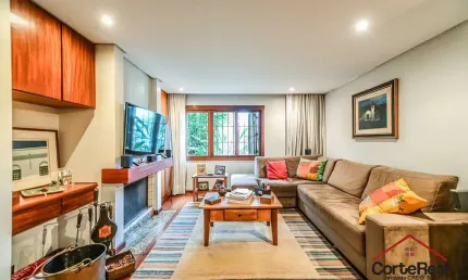 Casa com 4 quartos à venda na rua desembargador espiridião de lima medeiros, 284, três figueiras, porto alegre por r$ 1.380.000
