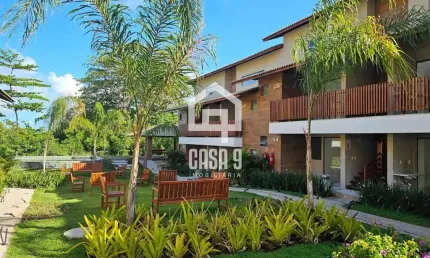 Apartamento térreo 2 suítes novo á venda em guarajuba bahia