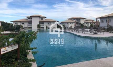 Apartamento 2 quartos térreo Village dos Ypes condomínio Piscinas Naturais Praia do Forte Bahia