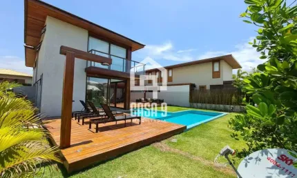 Casa á venda com 05 suítes Piscinas Naturais em Praia do Forte Bahia