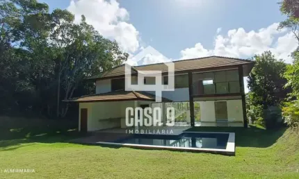 Casa para venda com 05 suítes em condomínio fechado praia do forte-ba