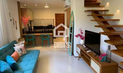 Apartamento 02 suítes em condomínio beira mar em Praia do Forte Bahia
