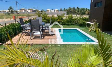 Apartamento nunca habitado com piscina privativa 2 suítes em Imbassaí Bahia