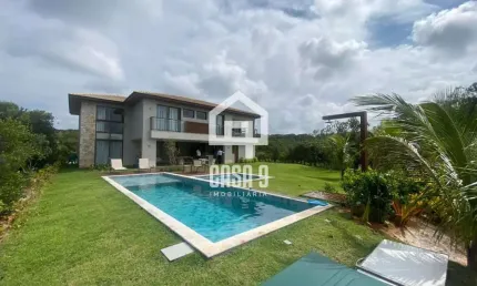 Casa alto padrão 5 suítes condomínio praia bella praia do forte bahia