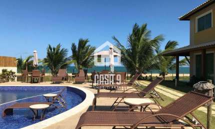 Apartamento térreo duplex a Venda com 3 quartos pé na areia em Itacimirim