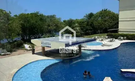 Apartamento 1 quarto mobiliado á venda no paraíso das águas em guarajuba