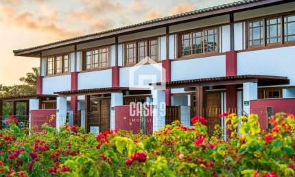 Apartamento térreo duplex a venda 2 suítes próximo da vila em Praia do Forte Bahia