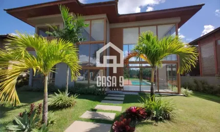 Casa com 5 suítes nunca habitada a venda no condomínio ilha dos pássaros em praia do forte bahia