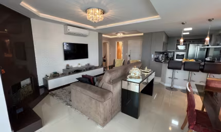 Apartamento Alto Padrão, semimobiliado, 3 dormitórios, suítes, 2 vagas de garagem, bairro Mal Rondon