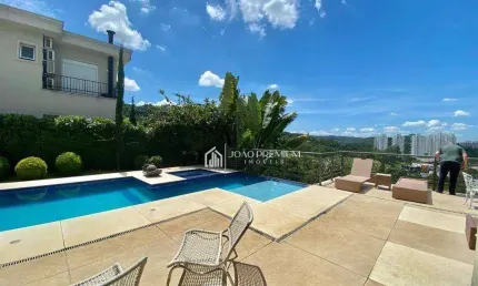 Casa com 5 dormitórios à venda, 1000 m² por r$ 9.850.000,00 - tamboré - santana de parnaíba/sp