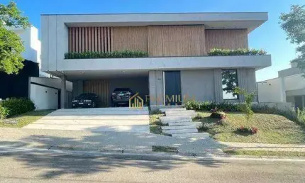 Sobrado com 4 dormitórios à venda, 415 m² por r$ 3.500.000,00 - condomínio residencial colinas do paratehy - são josé dos campos/sp