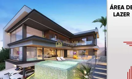 Sobrado com 4 dormitórios à venda, 631 m² por r$ 7.500.000,00 - condomínio reserva do paratehy - são josé dos campos/sp