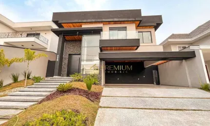 Sobrado com 4 dormitórios à venda, 350 m² por R$ 2.990.000,00 - Condomínio Residencial Jaguary - São José dos Campos/SP