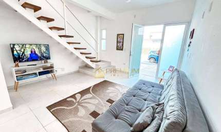 Sobrado com 2 dormitórios à venda, 82 m² por R$ 450.000,00 - Massaguaçu - Caraguatatuba/SP