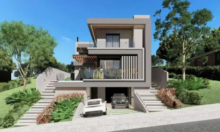 Sobrado com 5 dormitórios à venda, 495 m² por r$ 4.290.000,00 - condomínio residencial alphaville - são josé dos campos/sp
