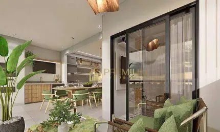 Apartamento com 3 dormitórios à venda, 94 m² por R$ 696.000,00 - Porto Novo - Caraguatatuba/SP