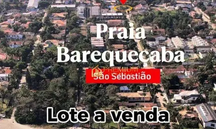 Terreno à venda, 380 m² por R$ 630.000,00 - Barequeçaba - São Sebastião/SP
