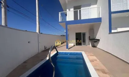Sobrado com 3 dormitórios à venda, 120 m² por R$ 550.000 - Balneário Recanto Do Sol - Caraguatatuba/SP