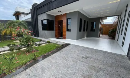 Casa 3 dormitórios na palhoça com uma suíte mobiliada  - bela vista