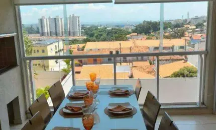 Apartamento para venda MOBILIADO com 3 quartos no Bairro Jardim California