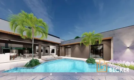 Casa térrea com 4 suítes à venda, condomínio altos da serra vi - urbanova