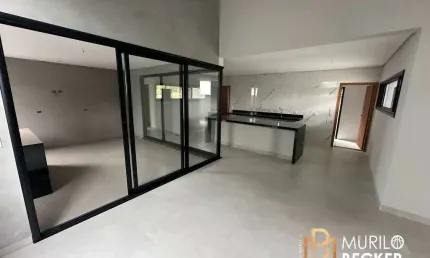 Casa térrea com 3 suítes no condomínio terras do vale