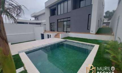 Casa Nova com 4 Suítes À Venda - Condomínio Monâco - Urbanova -