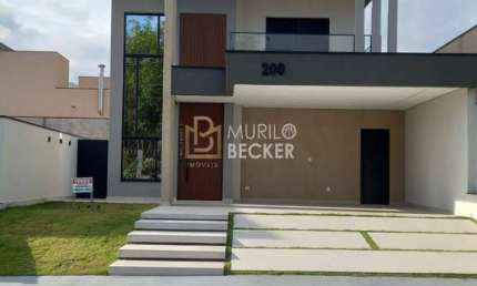 Casa 4 quartos a venda condomínio fechado em Caçapava - Residencial Malibu