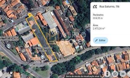 Terreno comercial à venda na Rua Saturno, Jardim da Granja, São José dos Campos