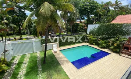 Casa em condomínio fechado com 5 quartos à venda na rua desembargador roberto medeiros, barra da tijuca, rio de janeiro, 1200 m2 por r$ 4.200.000
