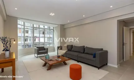 Apartamento com 3 quartos à venda na avenida nossa senhora de copacabana, copacabana, rio de janeiro, 128 m2 por r$ 1.640.000