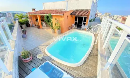 Cobertura com 4 quartos à venda na Rua Pedro de Carvalho, Méier, Rio de Janeiro, 175 m2 por R$ 1.300.000