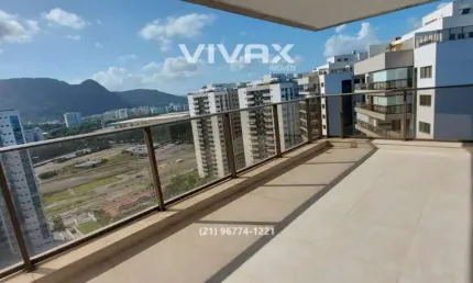 Apartamento com 5 quartos à venda na rua escritor rodrigo melo franco, barra da tijuca, rio de janeiro, 325 m2 por r$ 2.451.600
