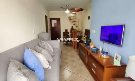 Cobertura com 4 quartos à venda na Rua Vilela Tavares, Méier, Rio de Janeiro, 141 m2 por R$ 750.000