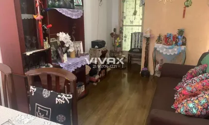 Apartamento com 1 quarto à venda na Rua Barão do Bom Retiro, Grajaú, Rio de Janeiro, 59 m2 por R$ 180.000