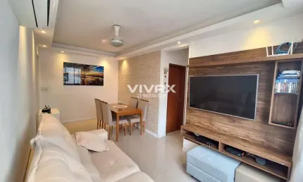 Apartamento com 2 quartos à venda na rua pedro de carvalho, méier, rio de janeiro, 55 m2 por r$ 325.000