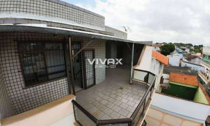 Cobertura com 3 quartos à venda na Rua Coronel Cota, Méier, Rio de Janeiro, 193 m2 por R$ 650.000
