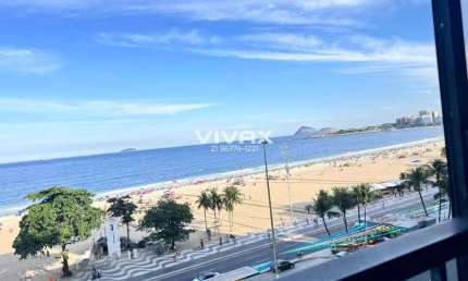 Apartamento com 3 quartos para alugar na Avenida Atlântica, Copacabana, Rio de Janeiro, 160 m2 por R$ 14.000