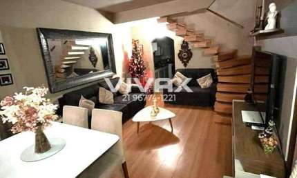 Casa em condomínio fechado com 2 quartos à venda na Rua Heráclito Graça, Lins de Vasconcelos, Rio de Janeiro, 94 m2 por R$ 320.000
