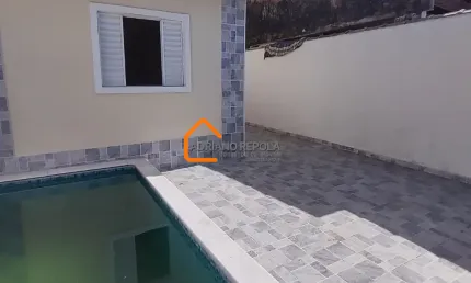 Casa com 2 quartos à venda na R. Pedro Batista Teixeira, 507, Balneário Regina Maria, Mongaguá