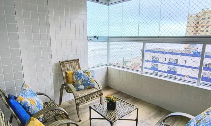 Apartamento com 2 quartos à venda na Avenida Governador Mario Covas Junior, 440, Vila São Paulo, Mongaguá