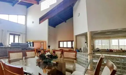 Casa em condomínio para venda em valinhos, dois córregos, 4 dormitórios, 4 suítes, 6 banheiros, 6 vagas