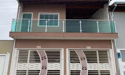 Casa com 2 dormitórios para alugar, 90 m² por R$ 2.825,72/mês - Jardim dos Colibris - Indaiatuba/SP