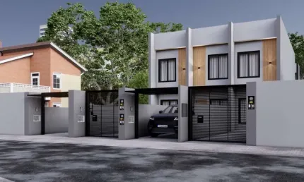Casa para Venda em Joinville, Jardim Paraíso, 2 dormitórios, 2 banheiros, 1 vaga